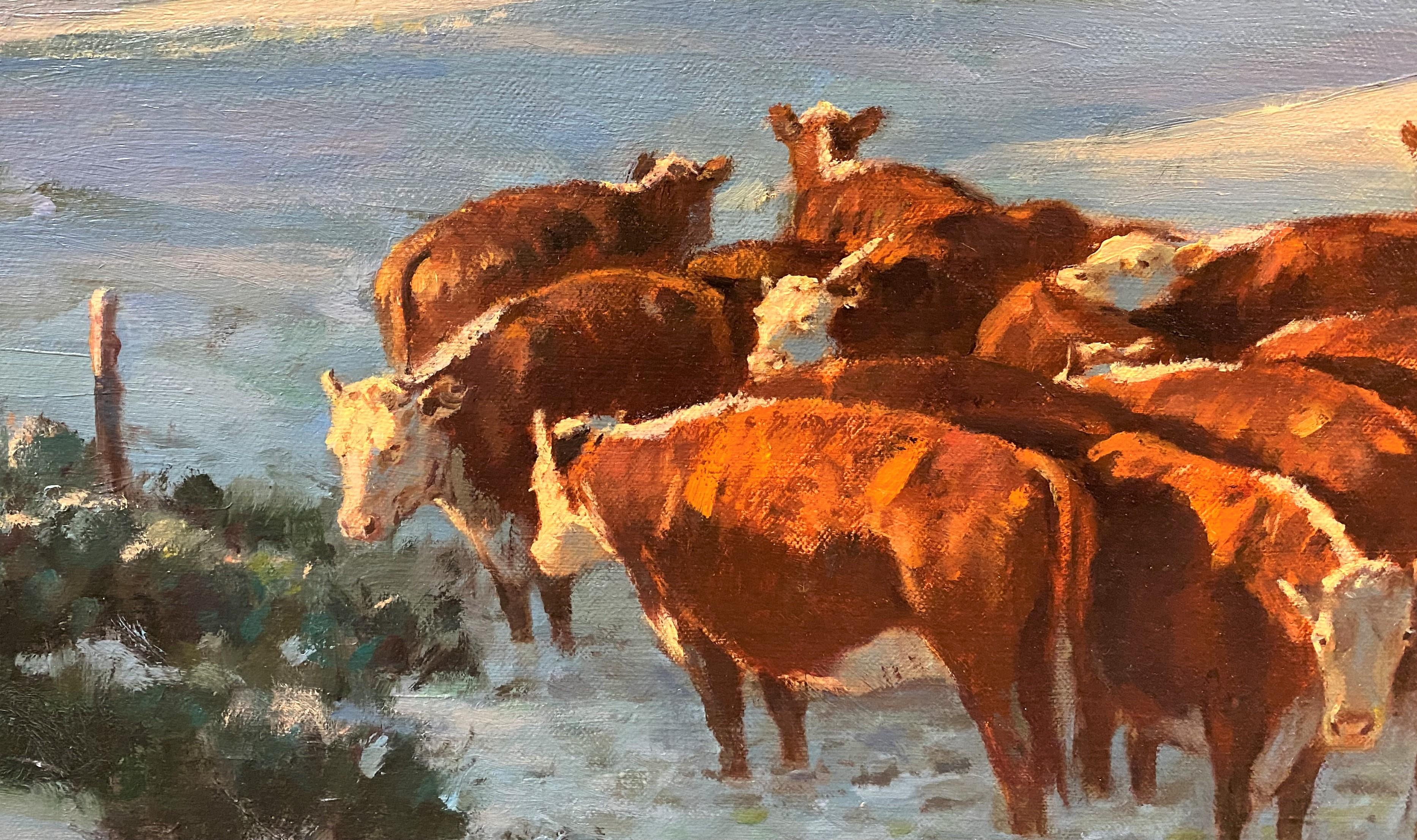 Alla riscossa - Painting Impressionismo americano di Duane Bryers