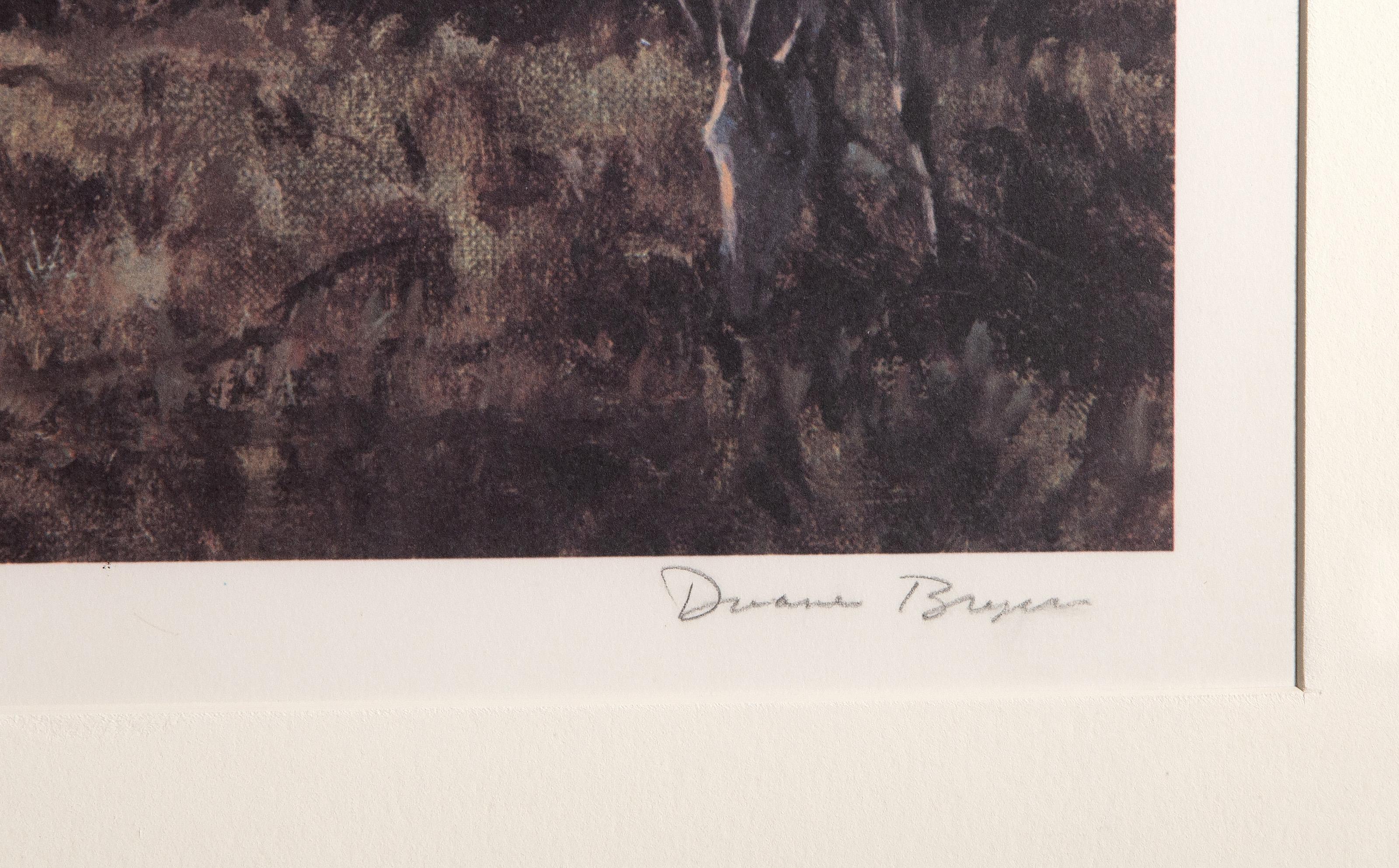 Un tempo da ricordare, litografia impressionista americana di Duane Bryers in vendita 3