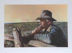 All The Yesterdays, American Western Art Lithograph by Duane Bryers