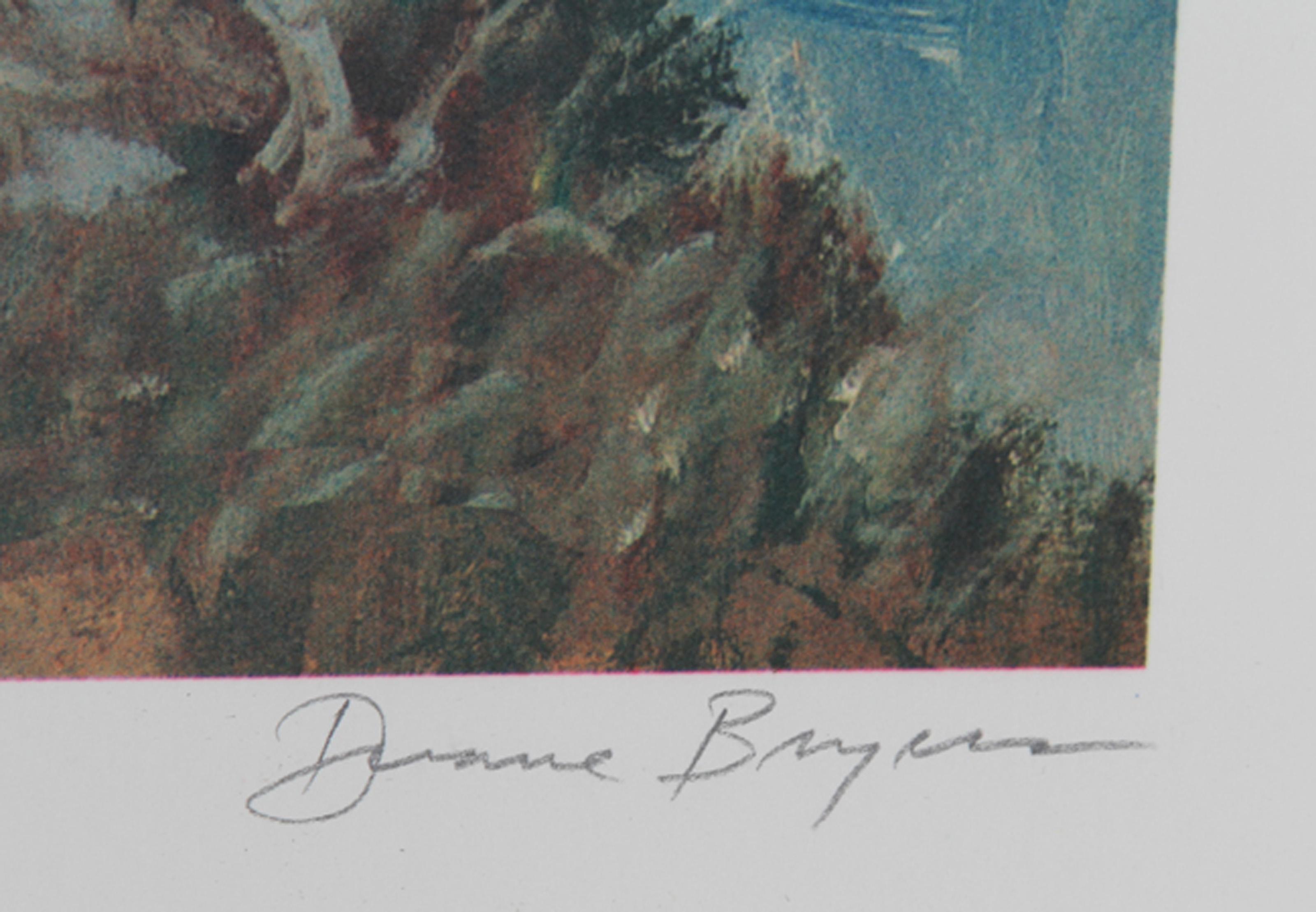 Il mio cappello preferito, litografia d'arte western americana di Duane Bryers in vendita 1