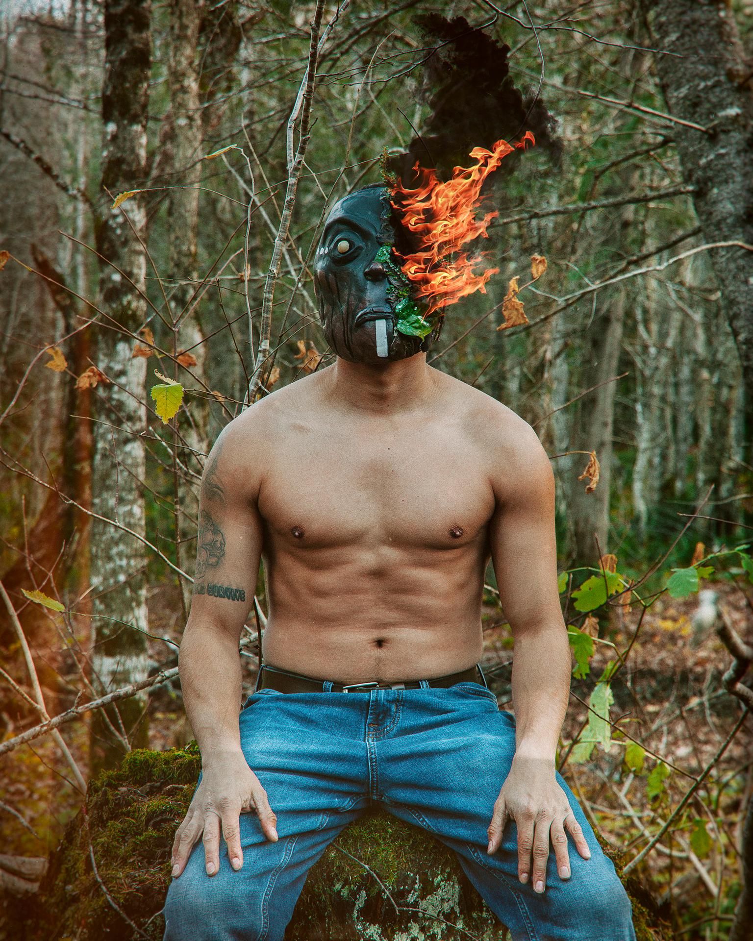 Figurative Photograph di Duane Isaac - Senza titolo