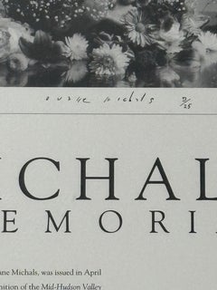“The Dream of Flowers an AIDS Memorial Poster“