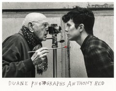 Duane fotografa Anthony Red [Duane Michals e Anthony Goicolea].