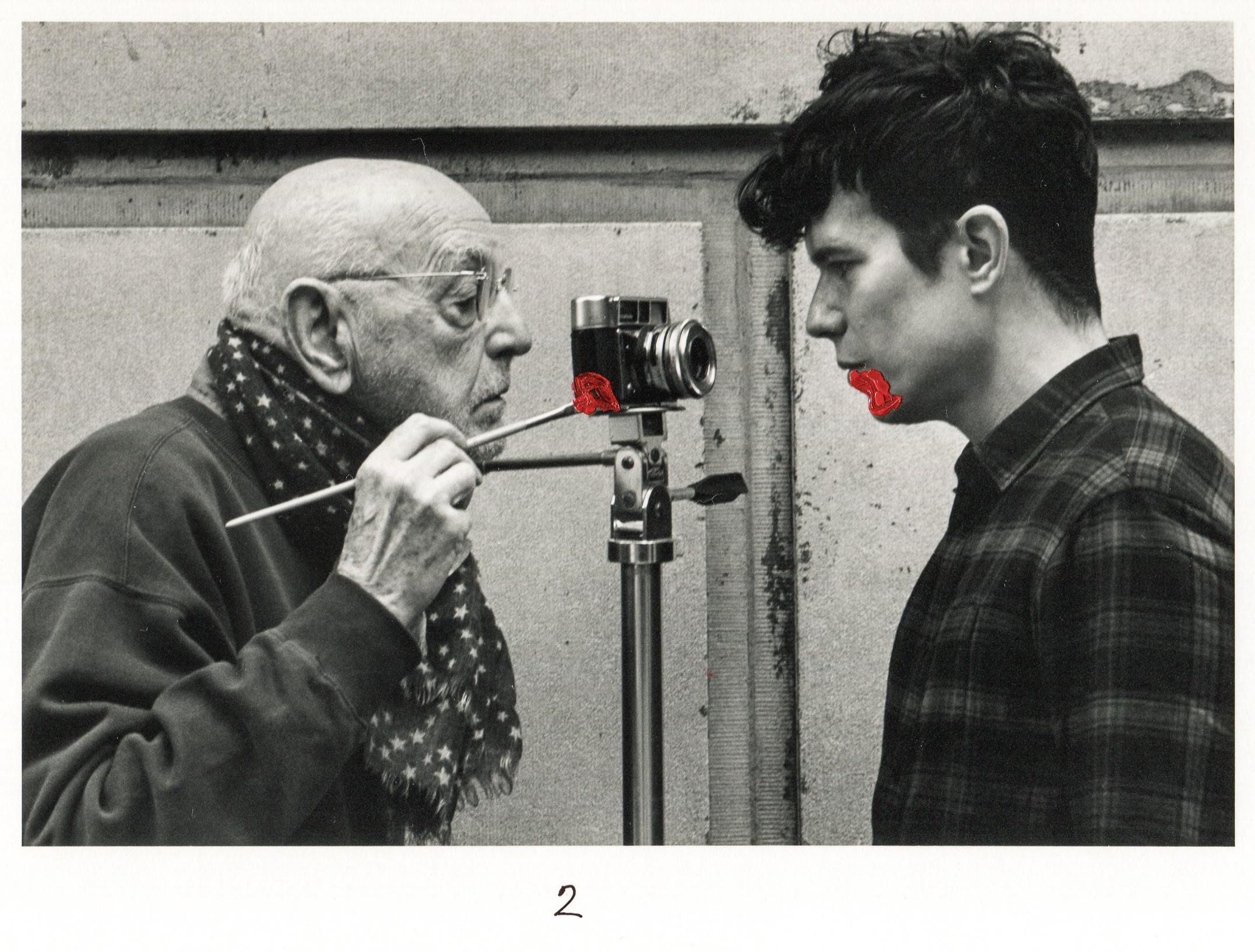 Duane Photographs Anthony Red [Duane Michals and Anthony Goicolea] For Sale 2