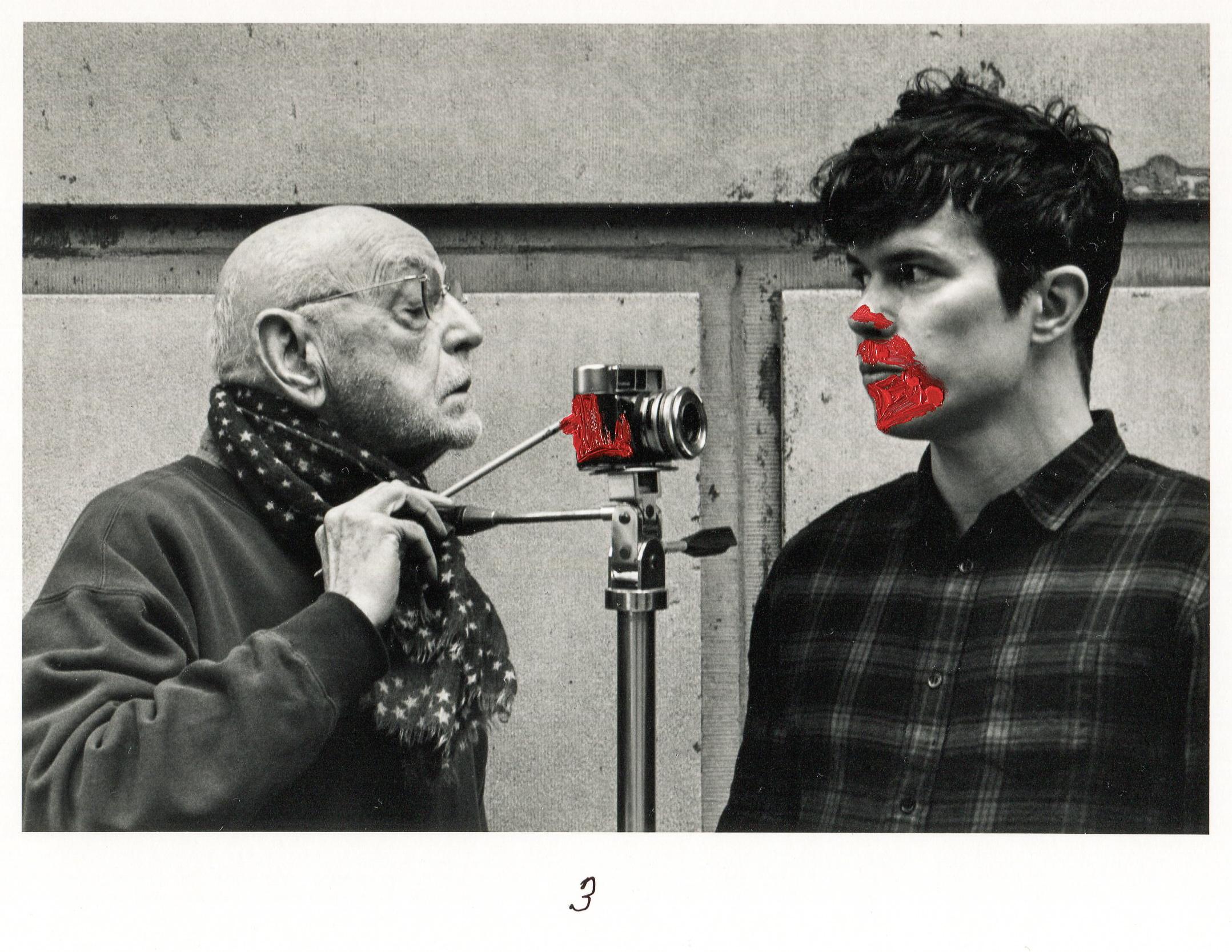 Duane Photographs Anthony Red [Duane Michals and Anthony Goicolea] For Sale 3