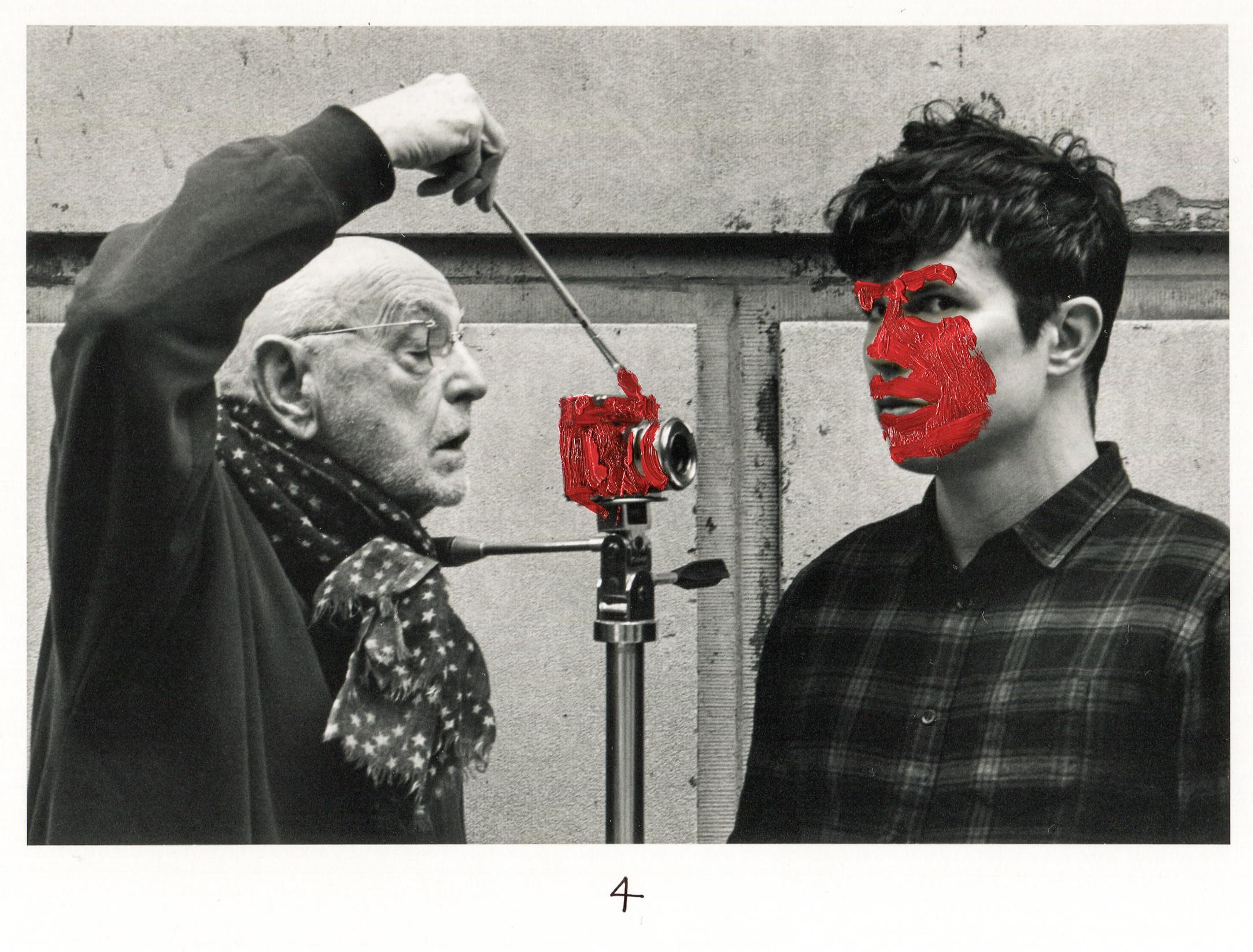 Duane Photographs Anthony Red [Duane Michals and Anthony Goicolea] For Sale 4