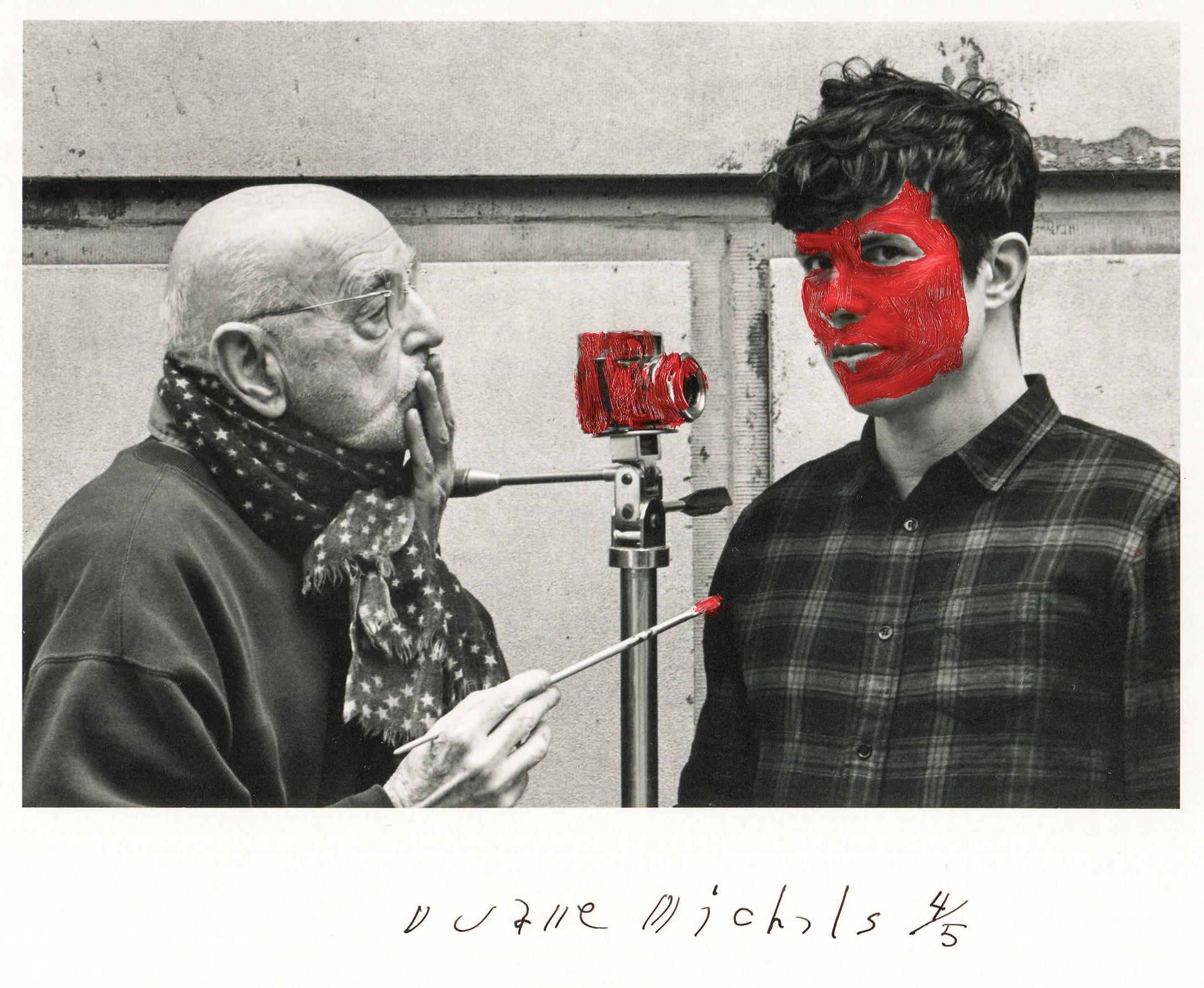 Duane Photographs Anthony Red [Duane Michals and Anthony Goicolea] For Sale 5