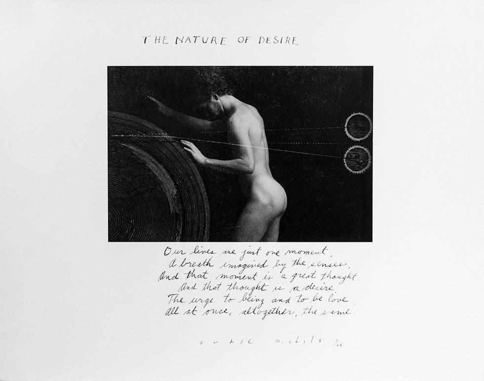 Duane Michals Nude Photograph - The Nature of Desire