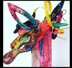 "Abstract Arrangement -  Cement, Resin, Plastic, Zip-ties, Industrial Strapping