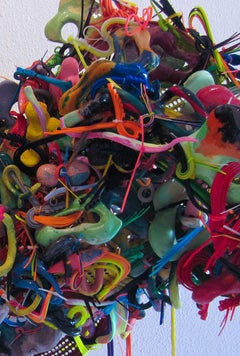 "An Excited Utterance Of Foreplay" -  Mixed Media Abstract Sculpture