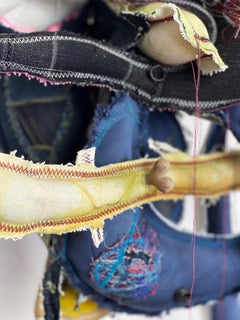 "Ascensione delle ossa consumate" Scultura a tecnica mista