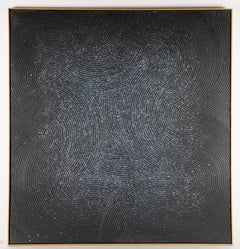 Huge Mid Century Modern Texas Artist Abstract Expressionist Action Painting