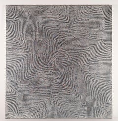 Huge Mid Century Modern Texas Artist Abstract Expressionist Action Painting