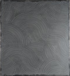 Large Mid Century Modern Texas Artist Abstract Expressionist Action Painting