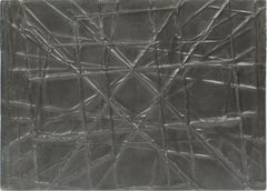 Vintage American Modernist Abstract Mixed Media Sculpture Original Painting