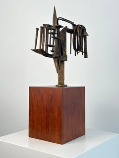 Banner (abstract expressionist sculpture, Tulsa OK artist)