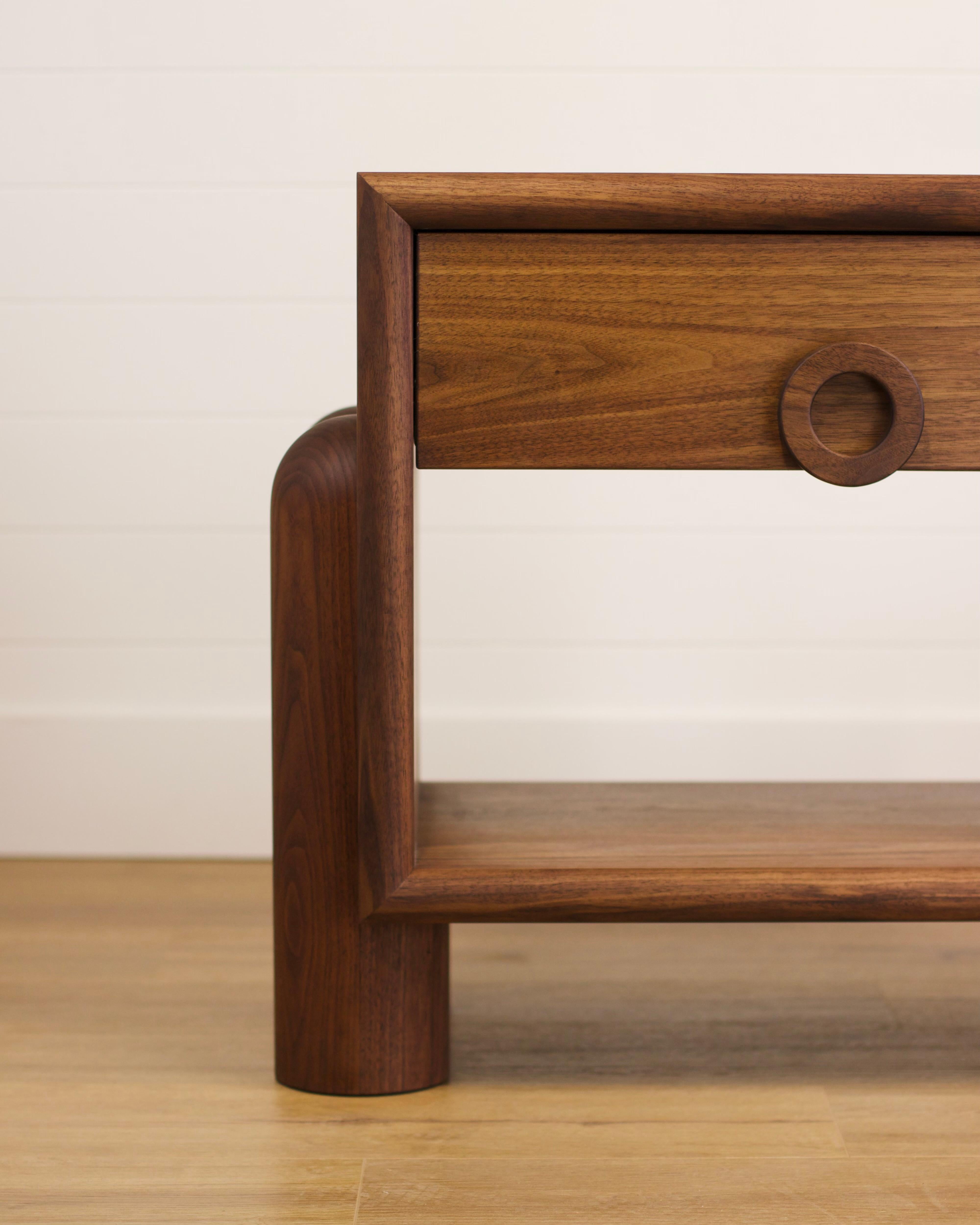Dub series Nightstand in Walnut For Sale 1