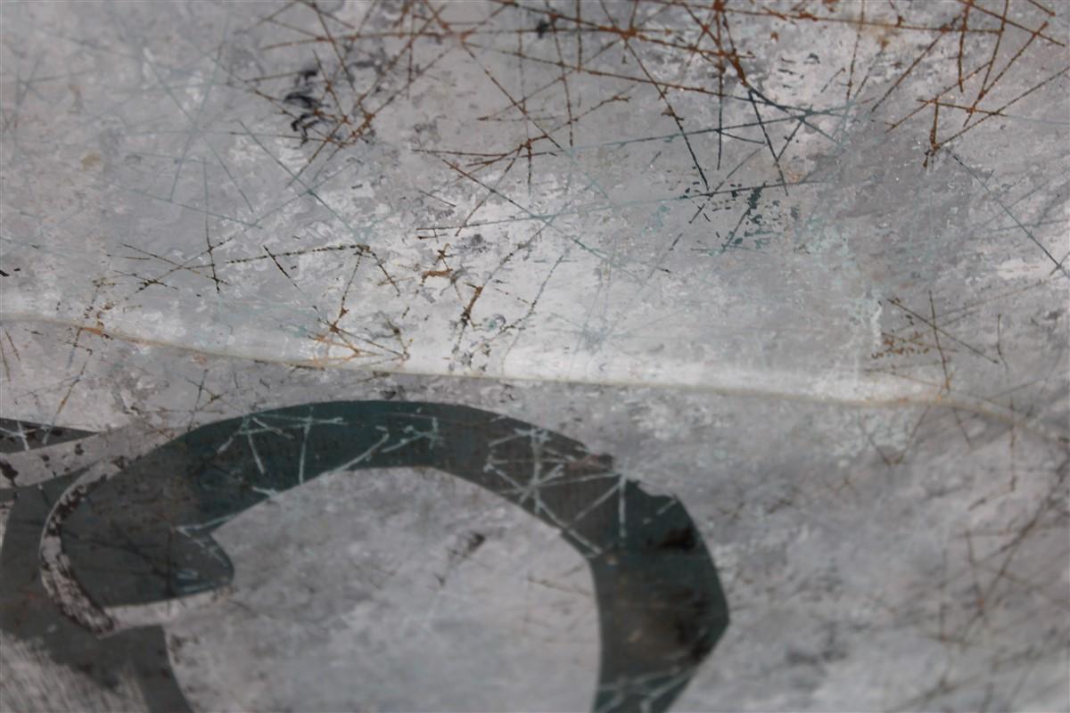 Cristallo in lastra Fontana Arte Dube 'Duilio Barnabe', 1955 Max Ingrand in vendita 1