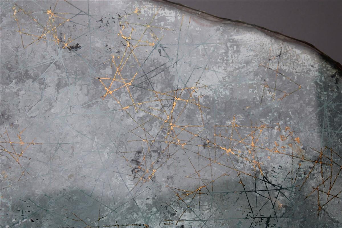 Dube 'Duilio Barnabe' Fontana Arte Slab Crystal, 1955 Max Ingrand en vente 1