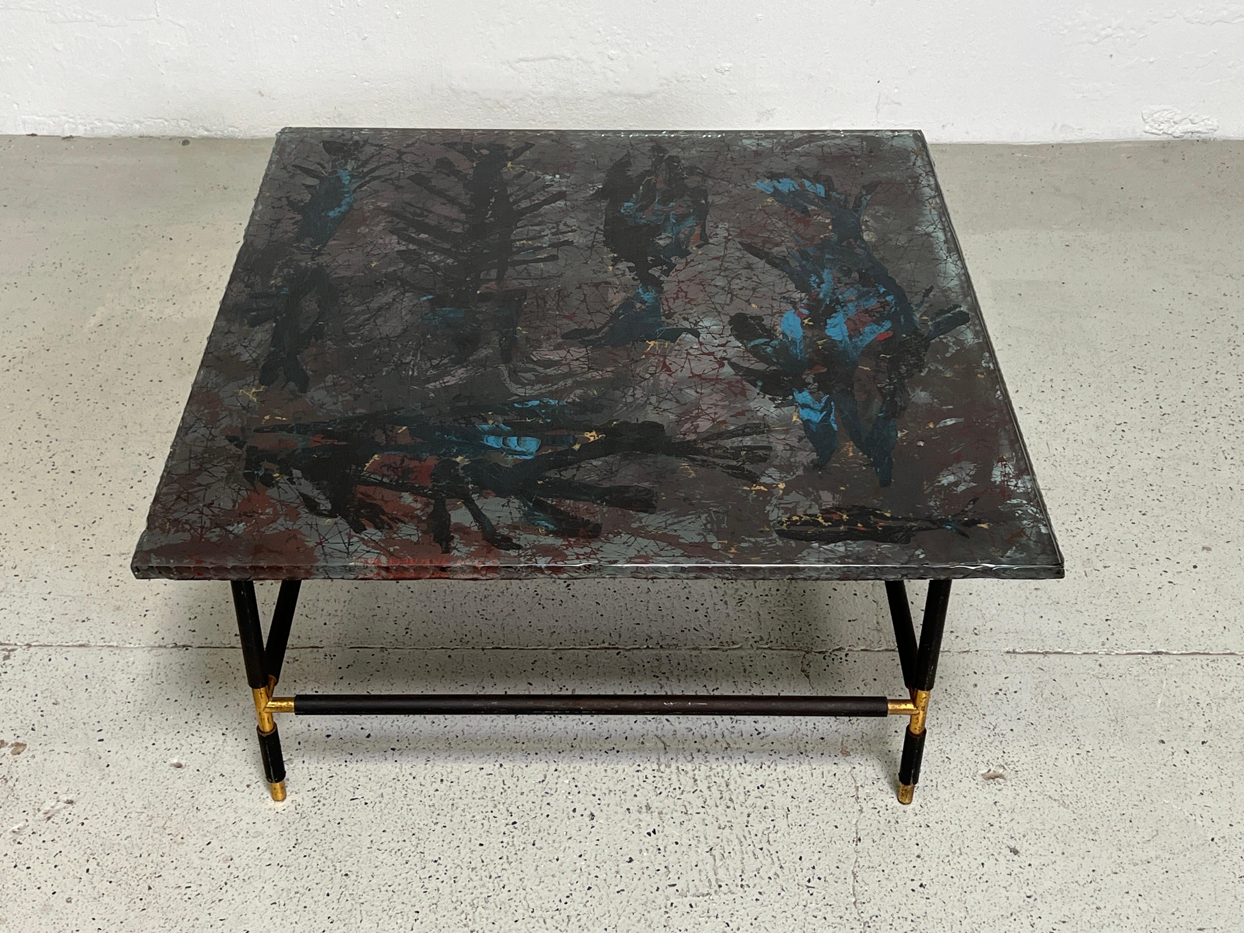 Dube 'Duilio Barnabe' for Fontana Arte Coffee Table, 1955 In Good Condition For Sale In Dallas, TX