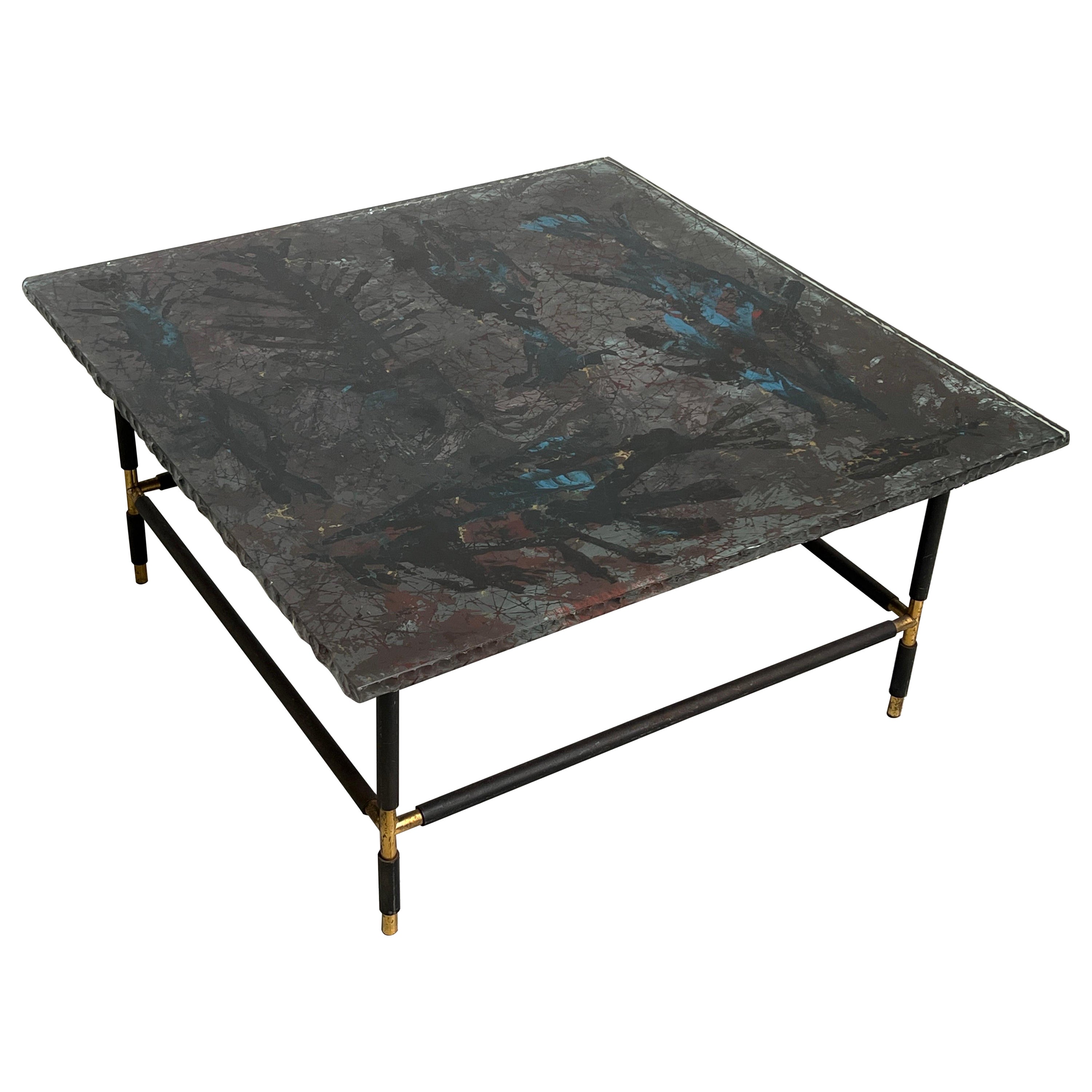 Mesa baja Dube 'Duilio Barnabe' para Fontana Arte, 1955 en venta