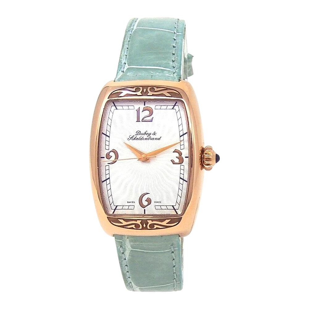 Dubey & Schaldenbrand Lady Ultra 18 Karat Rose Gold Automatic Ladies Watch For Sale