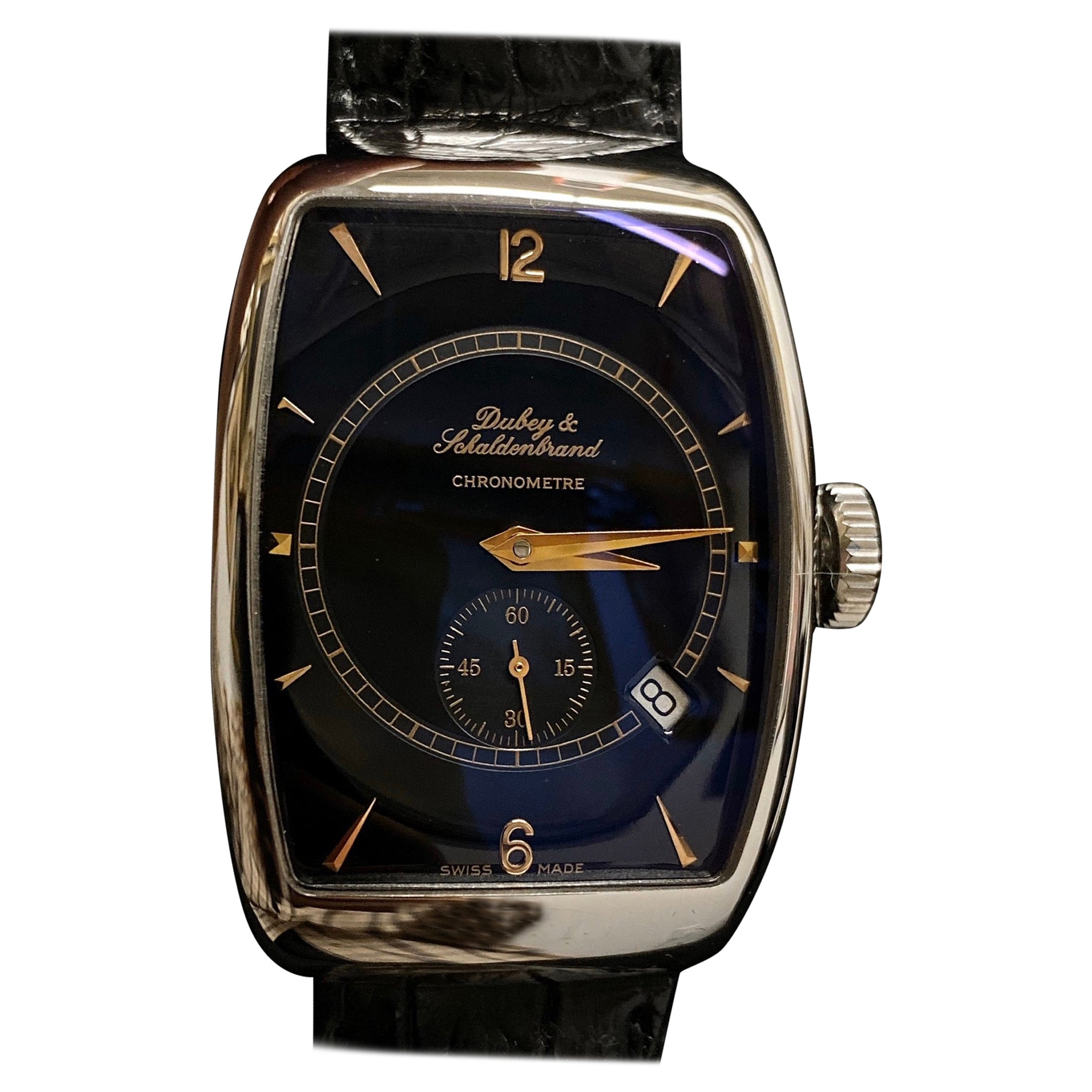 Dubey & Schaldenbrand Edelstahl Aerodyn Chronometre im Angebot