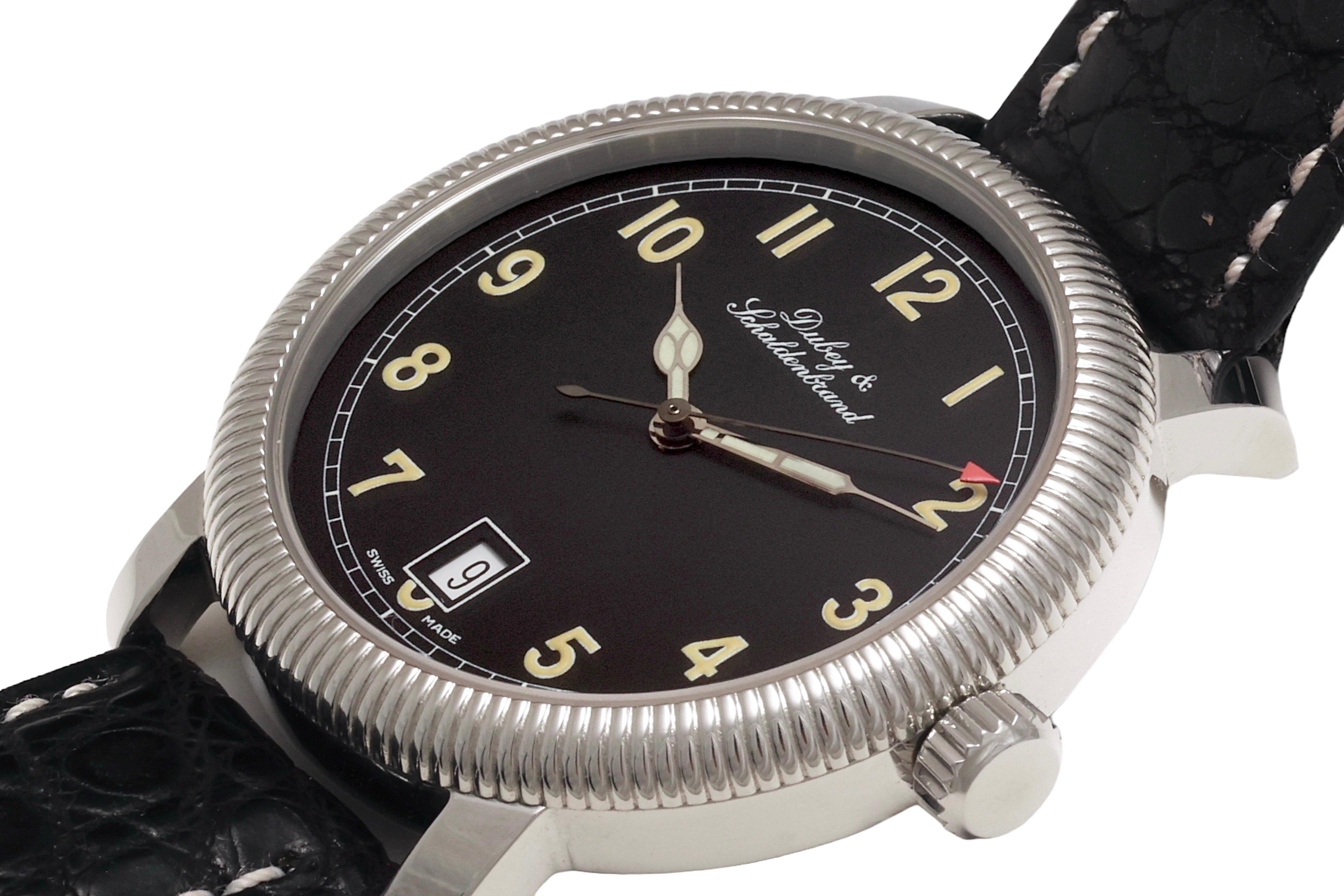 Dubey & Schaldenbrand Steel Wristwatch, Automatic, Swiss Made For Sale 1