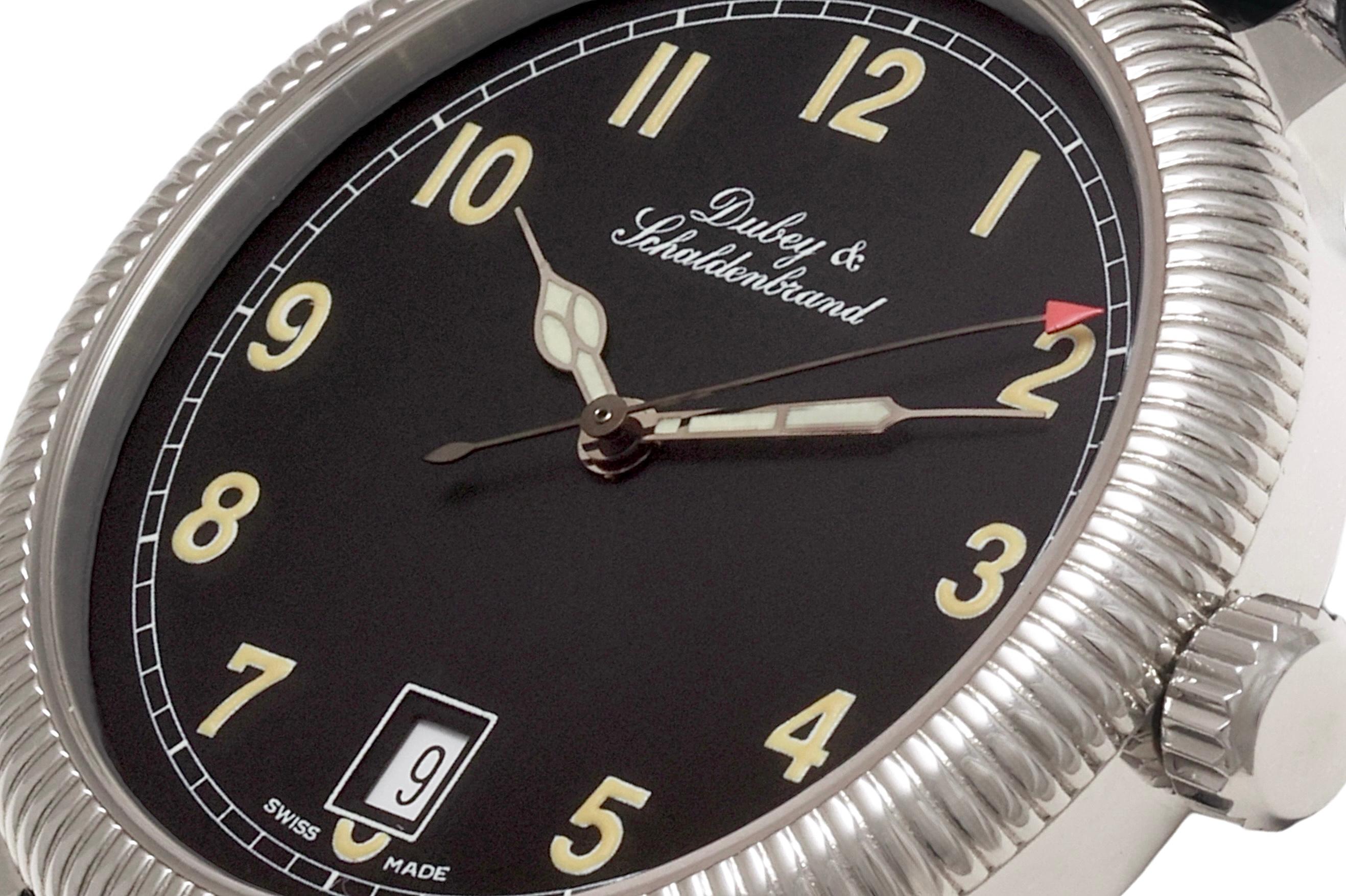 Dubey & Schaldenbrand Steel Wristwatch, Automatic, Swiss Made For Sale 3