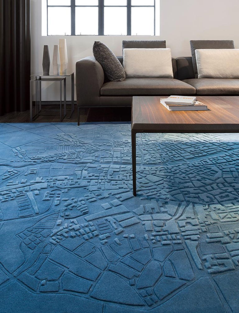 DUBLIN RUG Hand Tufted New Zealand Wool For Sale at 1stDibs