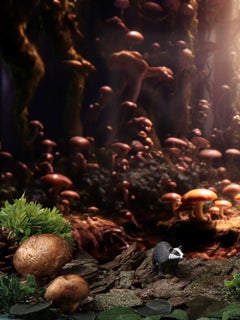 Ein Dachs. Farbfotografie in limitierter Auflage