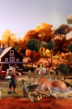 Une propriété familiale. Photographie en couleur en édition limitée