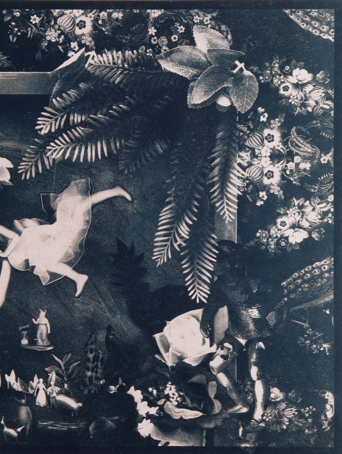 Accademia. Fotografia in cianotipia - Color Photograph Nero di Dubravka Lazic