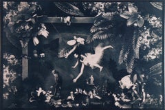 Academy. Cyanotype photograph