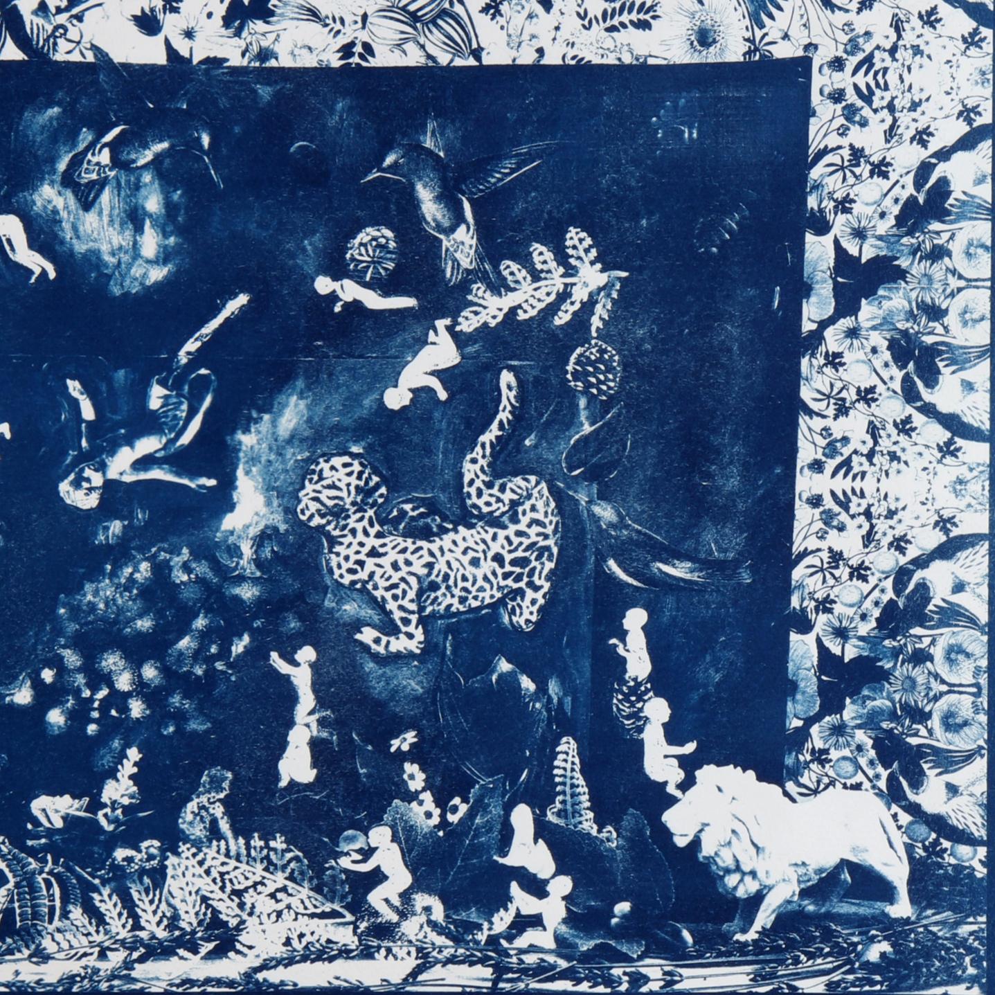 Alltägliches Leben. Cyanotypie (Violett), Still-Life Photograph, von Dubravka Lazic