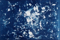 Fairy, 2025. Cyanotype photograph