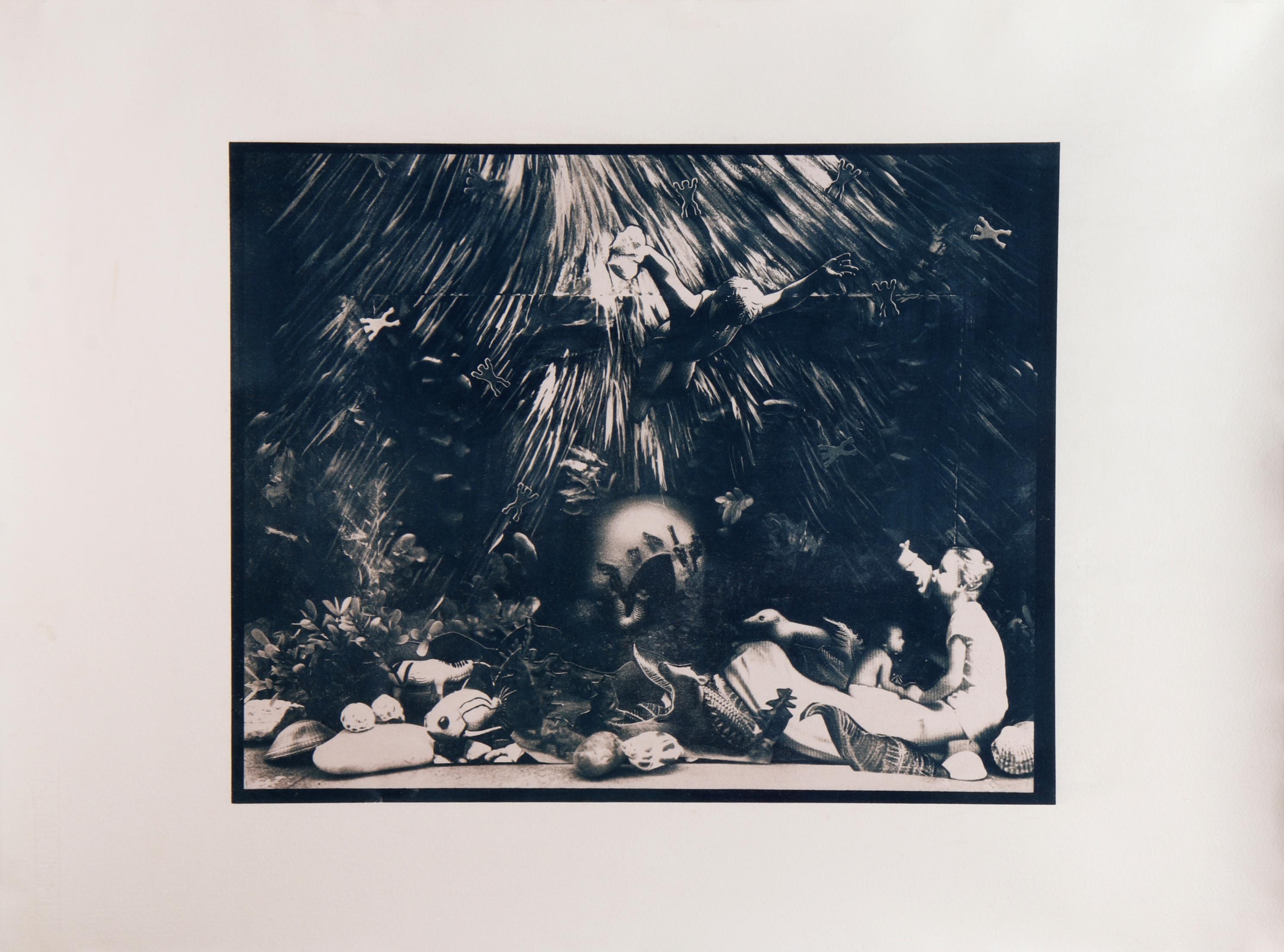 Lenka. Fotografía cianotipia - Photograph de Dubravka Lazic