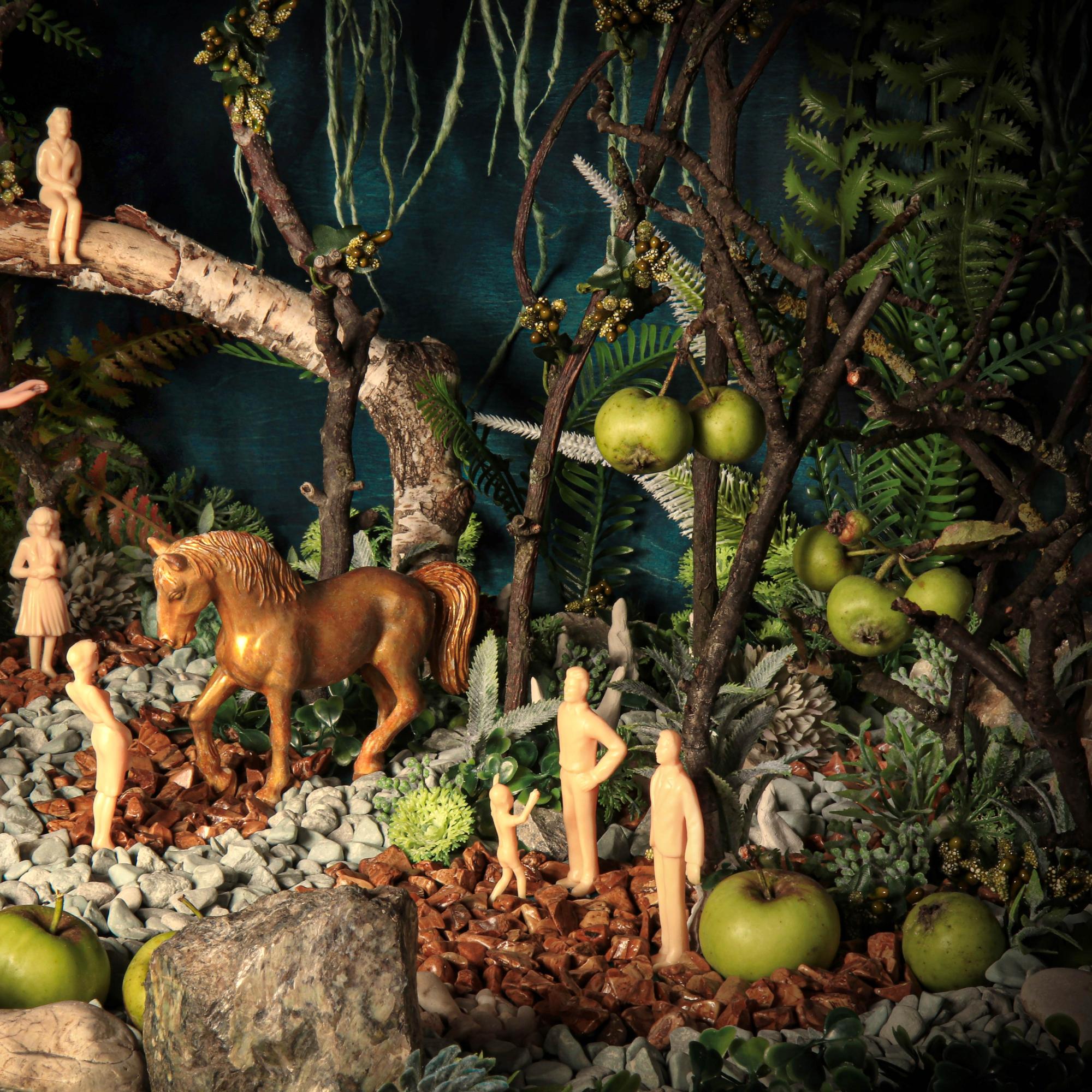 The Horse and Apples. Limited edition color photograph - Abstract Photograph by Dubravka Lazic