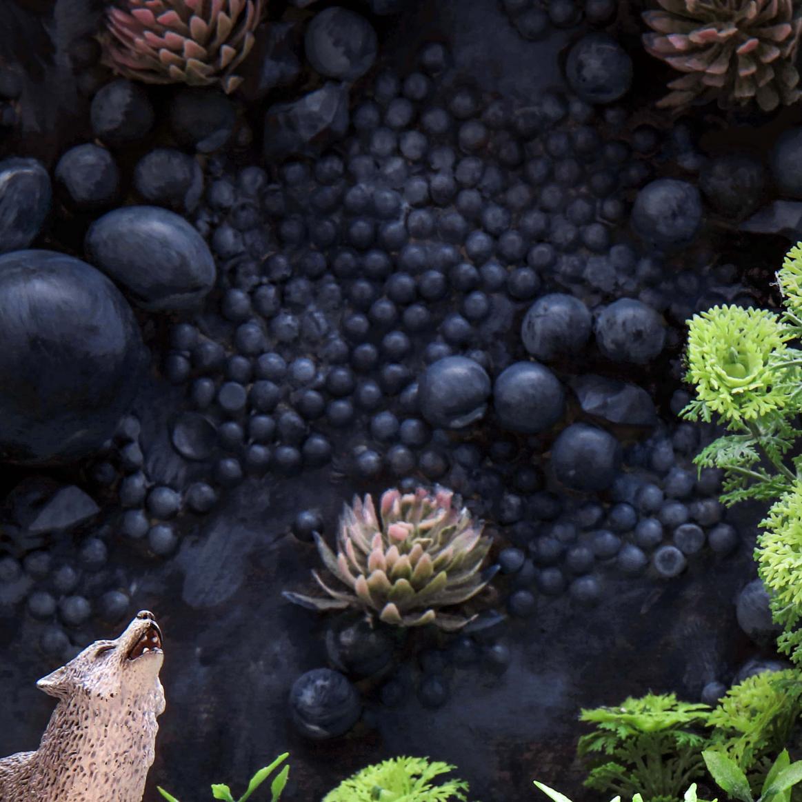 Le WOLFS. Photographie en couleur en édition limitée - Noir Still-Life Photograph par Dubravka Lazic