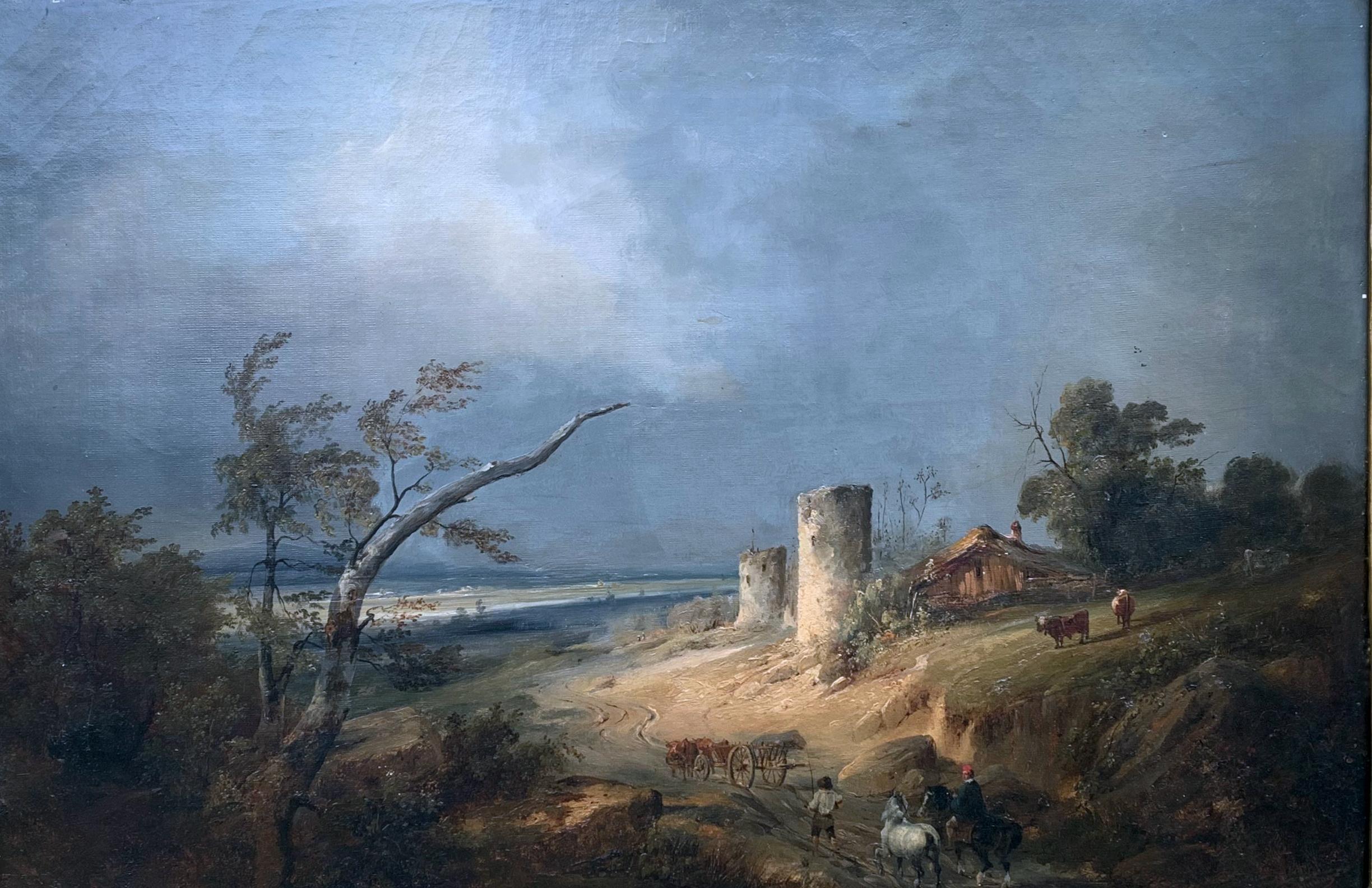 Paysage Signé Dubuisson 1834 (1805/1870) im Angebot 1