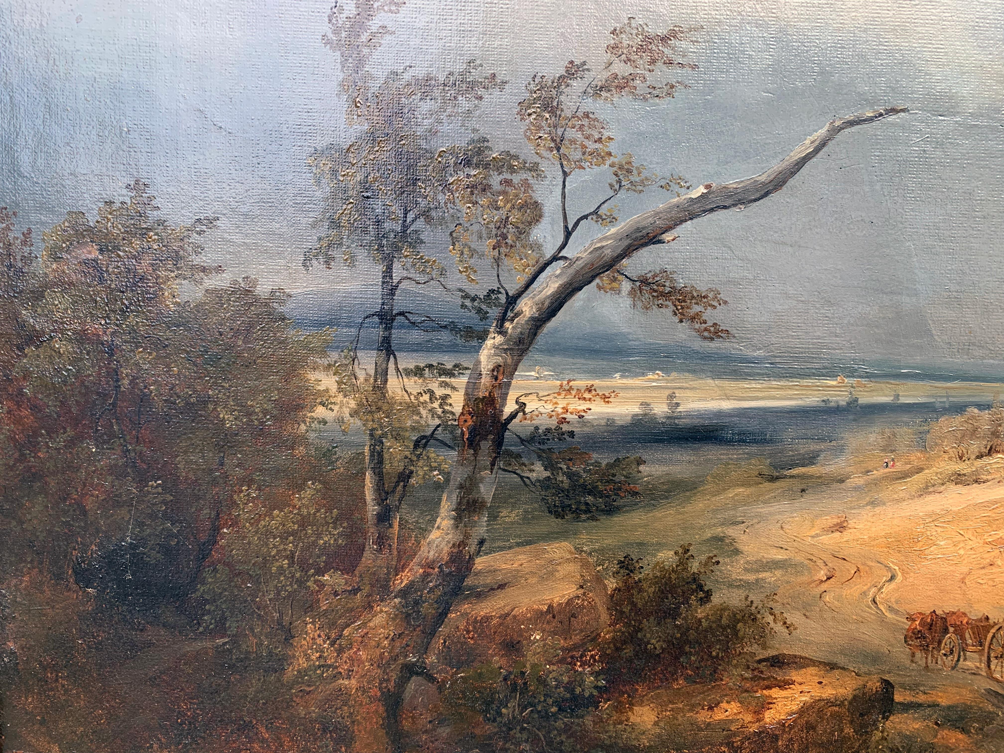Paysage Signé Dubuisson 1834 (1805/1870) im Angebot 5