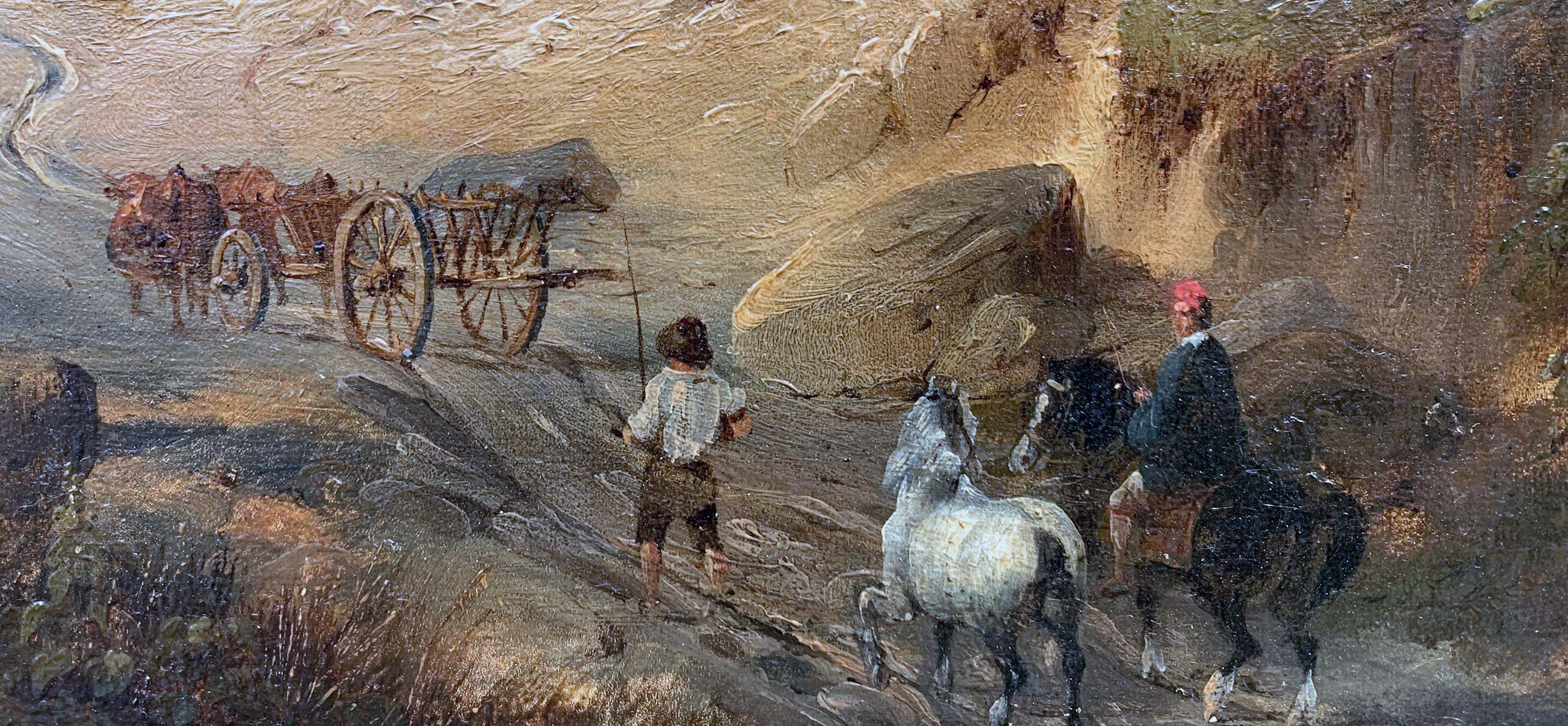 Paysage Signé Dubuisson 1834 (1805/1870) im Angebot 6