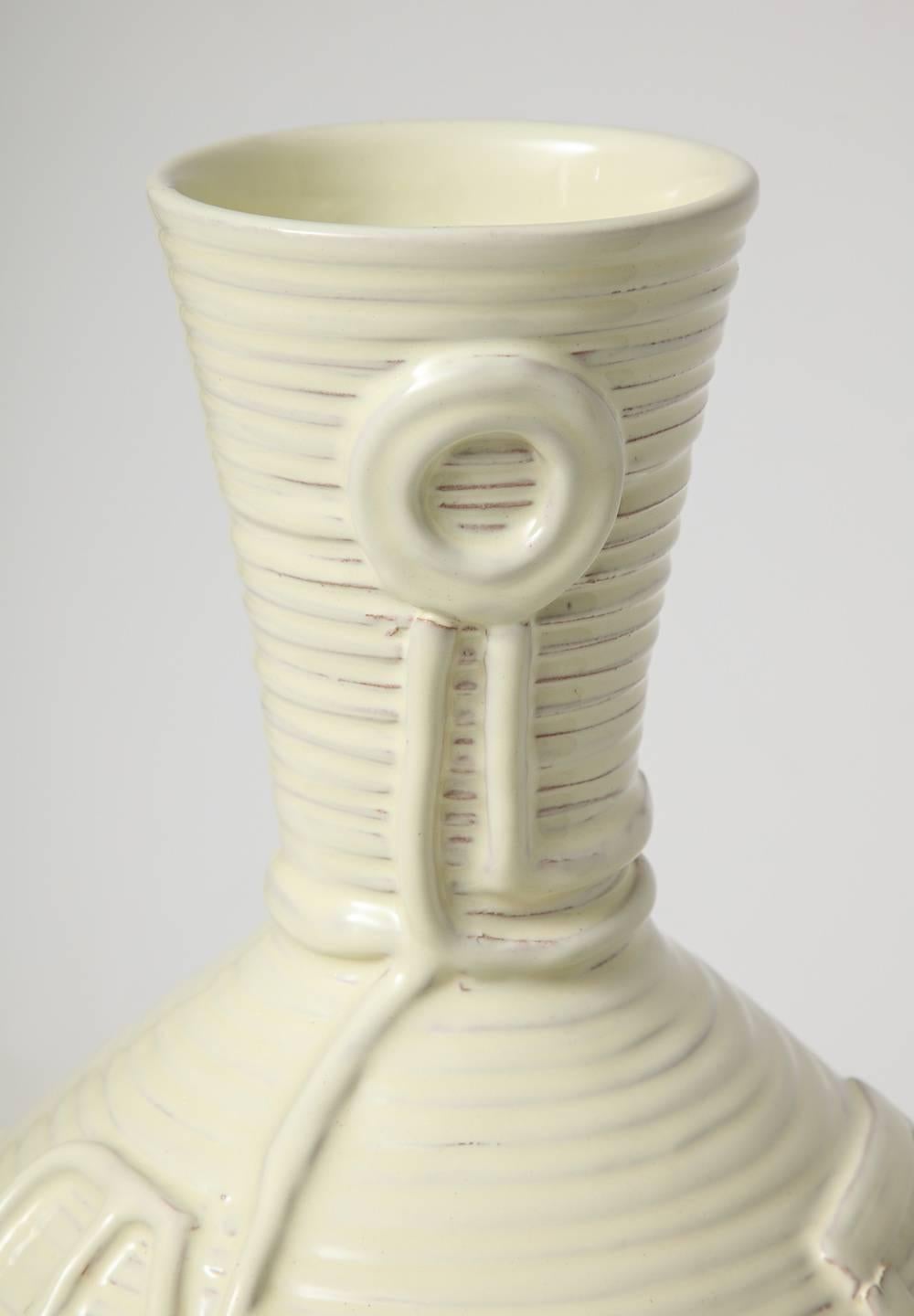 Mid-Century Modern Duca di Camastra Ceramic Bottle