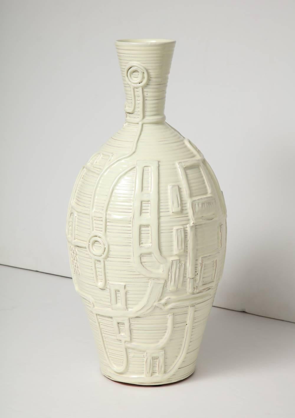 Italian Duca di Camastra Ceramic Bottle