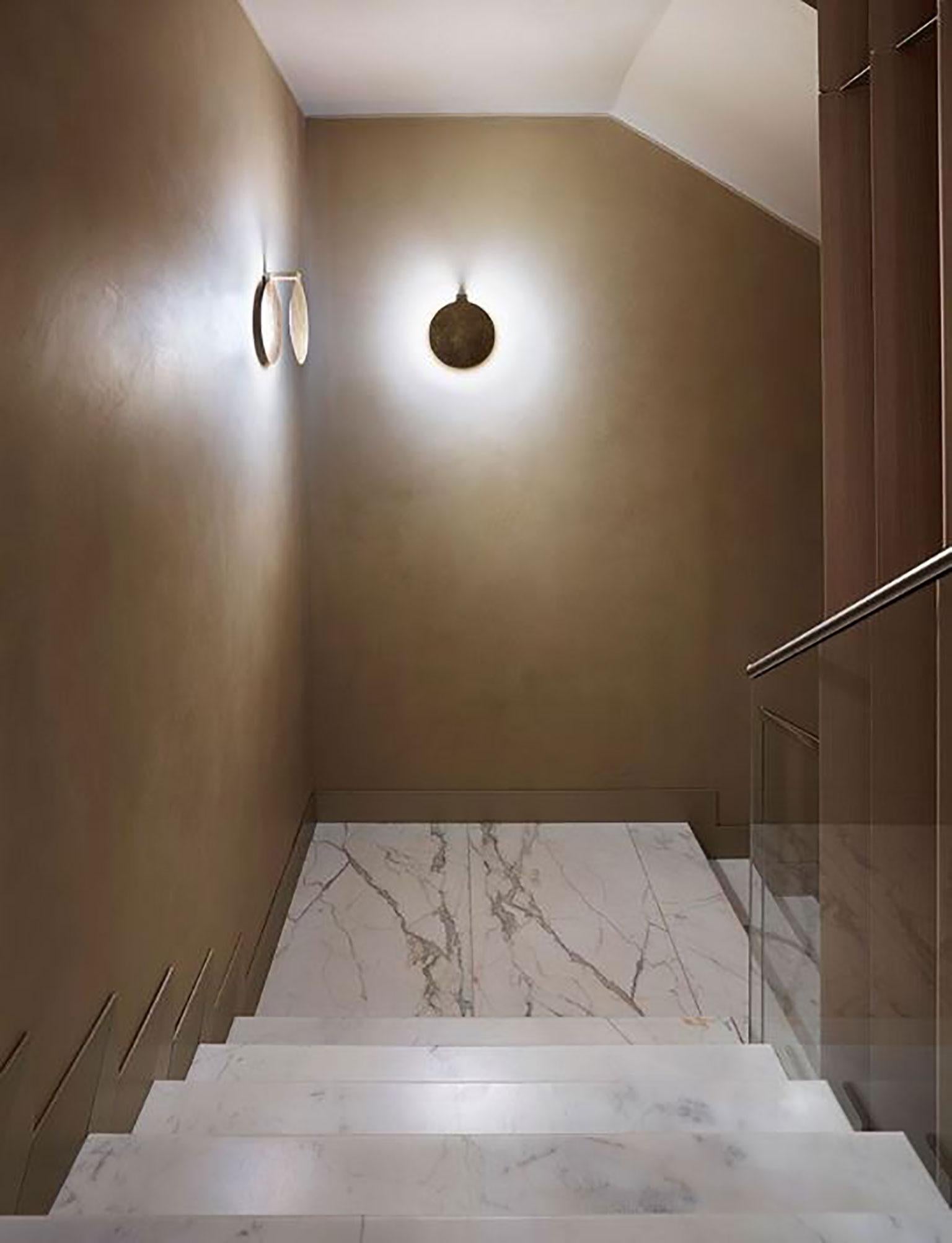 Duca Wall Lamp by Nicola Gallizia for Oluce In New Condition In Brooklyn, NY