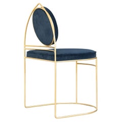 Ducale GT Aureo, Venetian modern Chair Made in Italy by edizioni Enrico Girotti