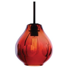 DUCELLO Single Pendant - Media Glass (34")
