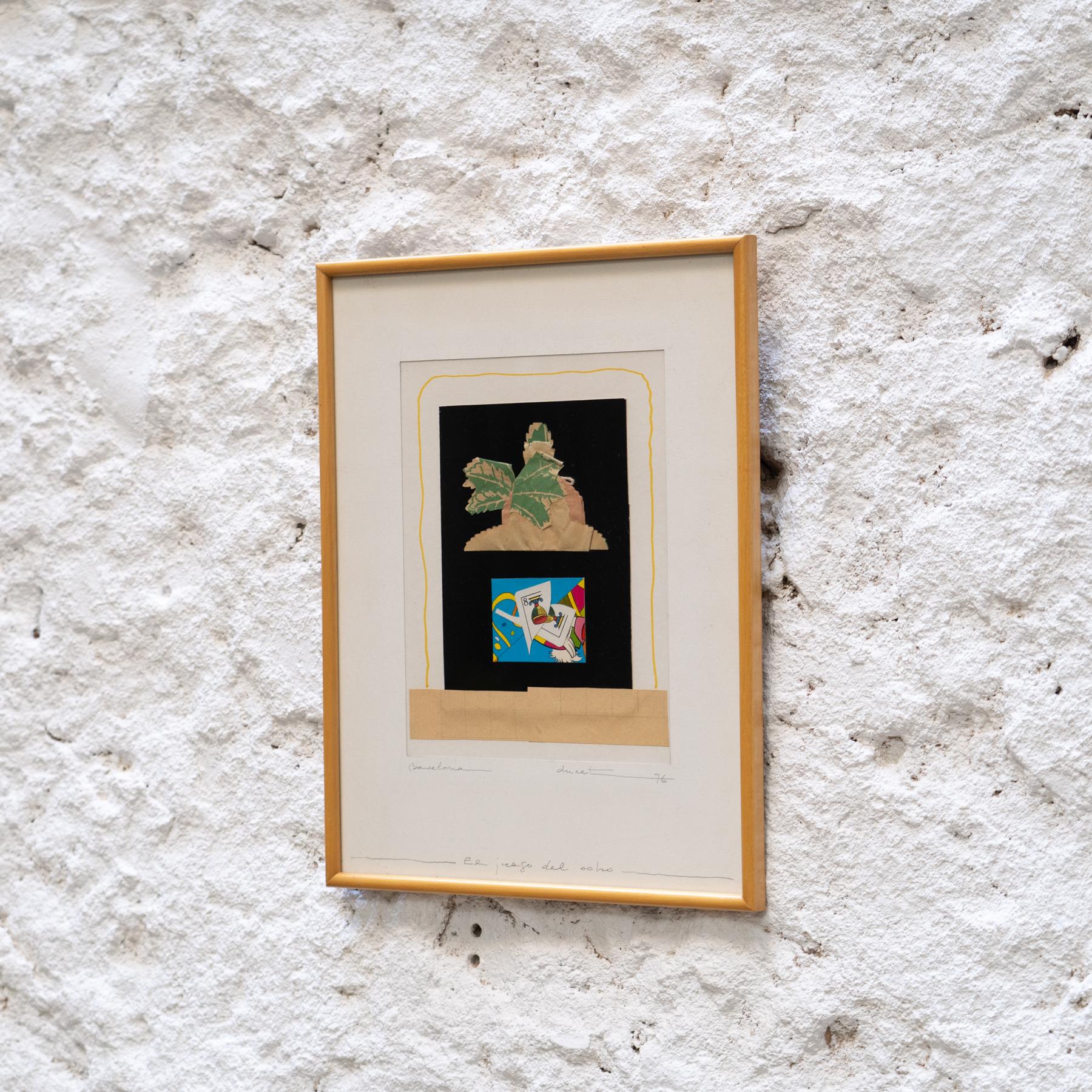 Spanish Ducet Collage Artwork 