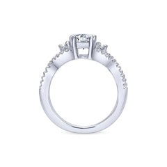 Duchess White Gold Diamond Engagement Mounting