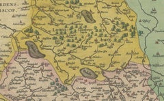 Duchy of Brunswick-Lüneburg, 1595: A Renaissance Cartographic Masterpiece